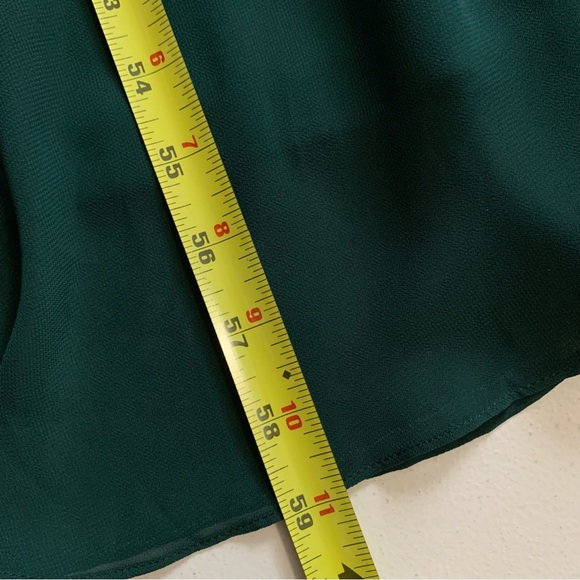 Birdy Grey Emerald Green Devin Chiffon Formal Dress Size Medium NWT - Picture 16 of 16